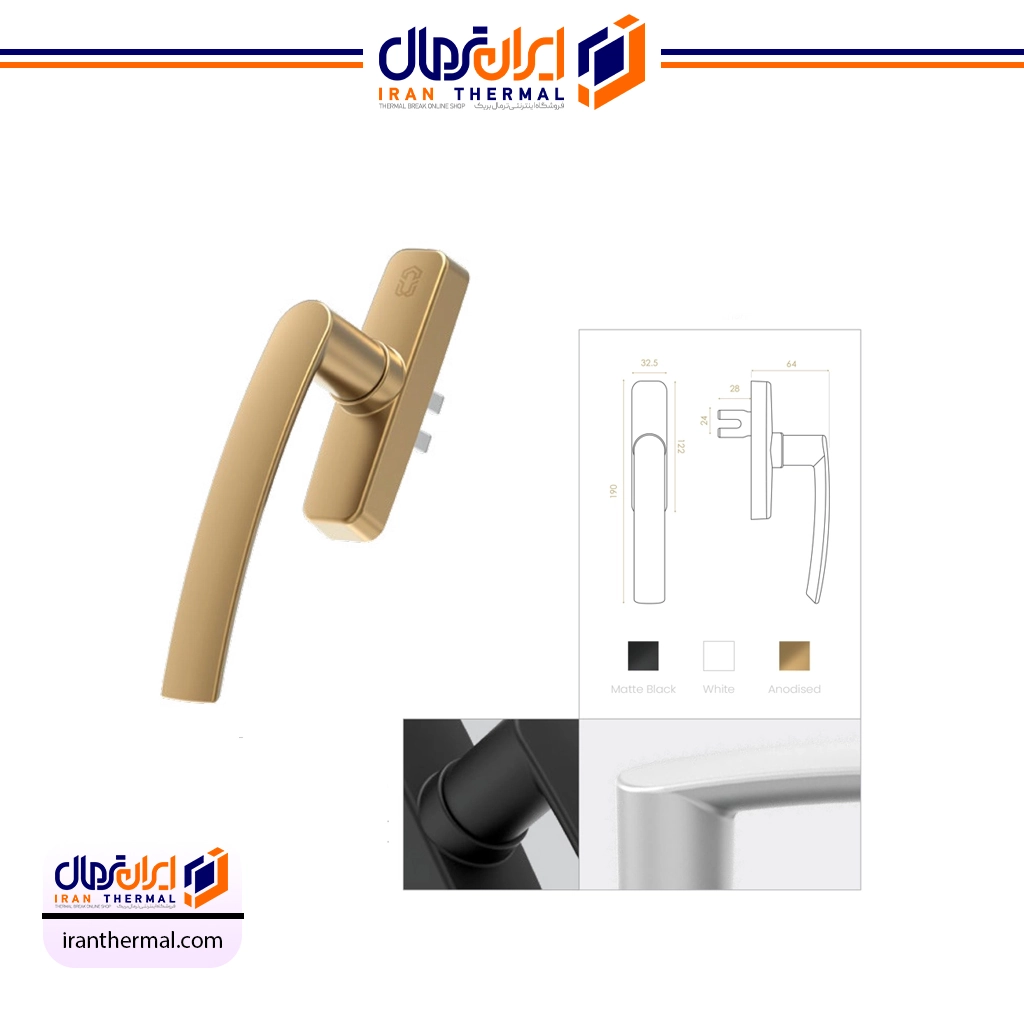 W220 (1) دستگیره پنجره W220 - Image 1
