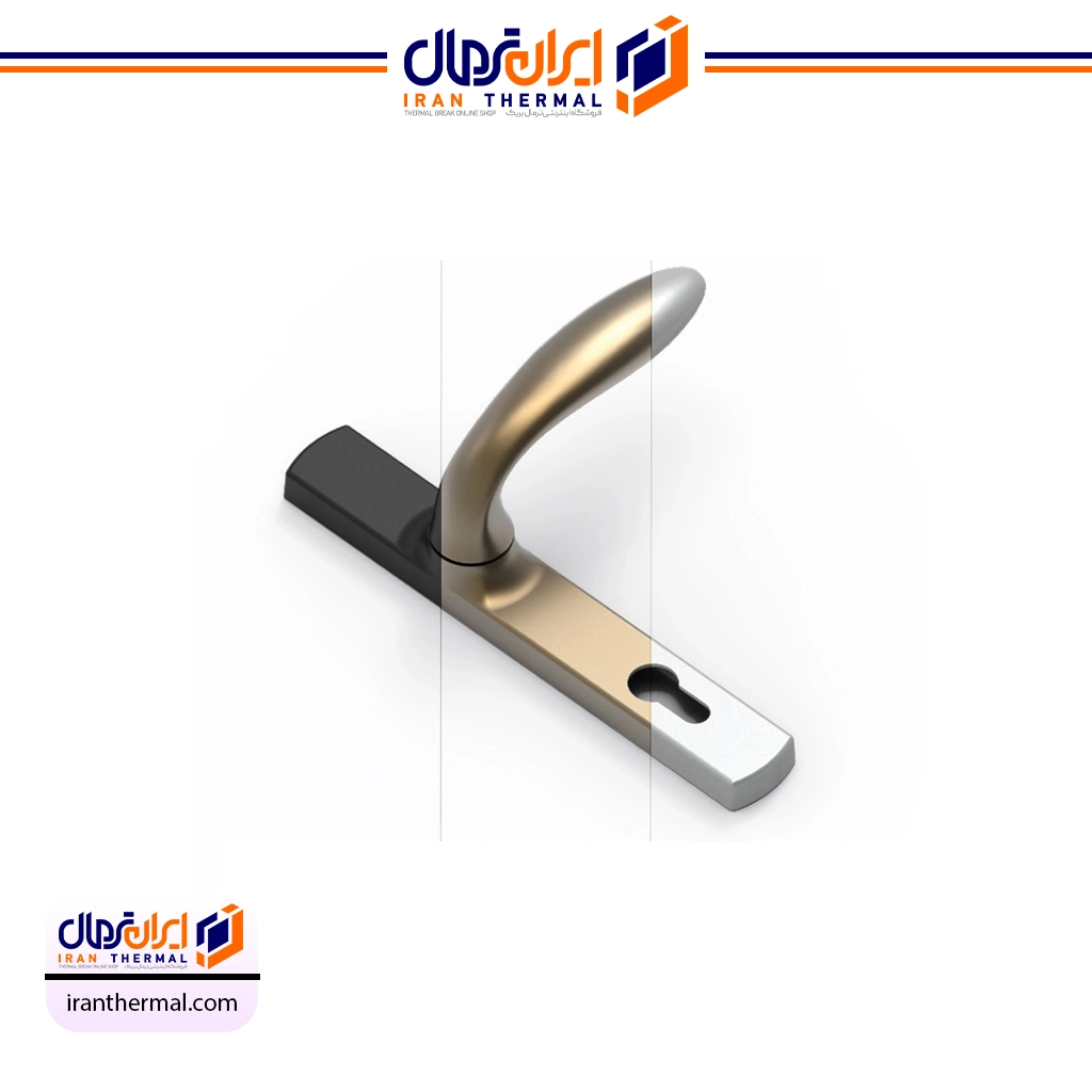 باربادوس پلاک (1) دستگیره پنجره باربادوس پلاک - Image 1