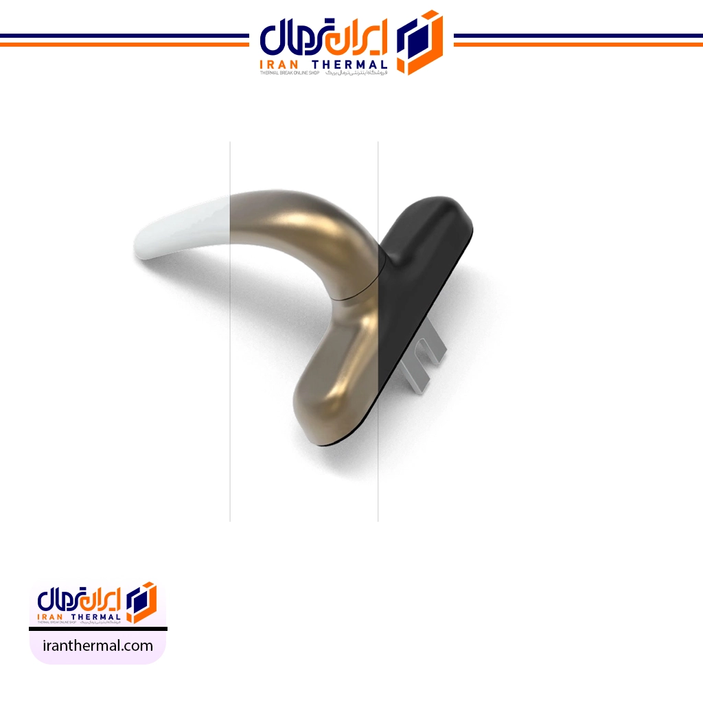 پارادایس دستگیره پنجره آلومینیومی پارادایس - Image 1