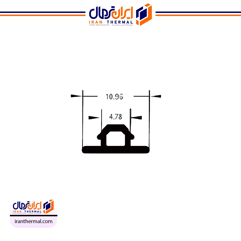 لاستیک در و پنجره مدل 60207 لاستیک در و پنجره مدل 60207 - Image 1