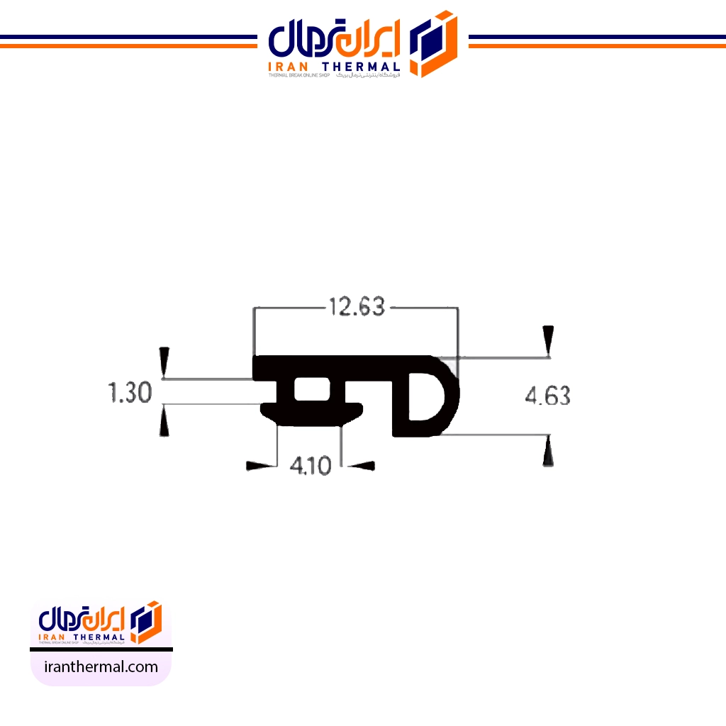 لاستیک در و پنجره مدل B784 لاستیک در و پنجره مدل B784 - Image 1