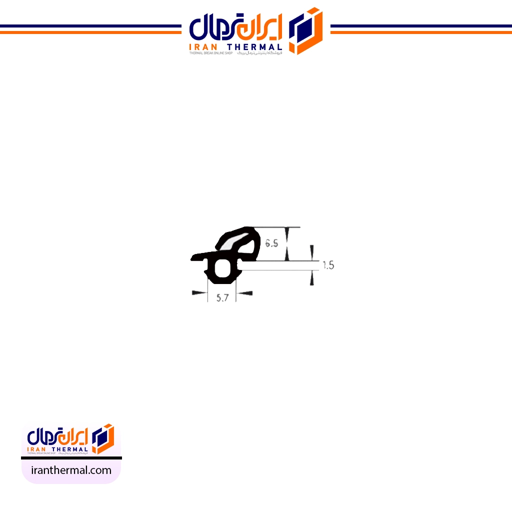 لاستیک در و پنجره مدل G303 لاستیک در و پنجره مدل G303 - Image 1