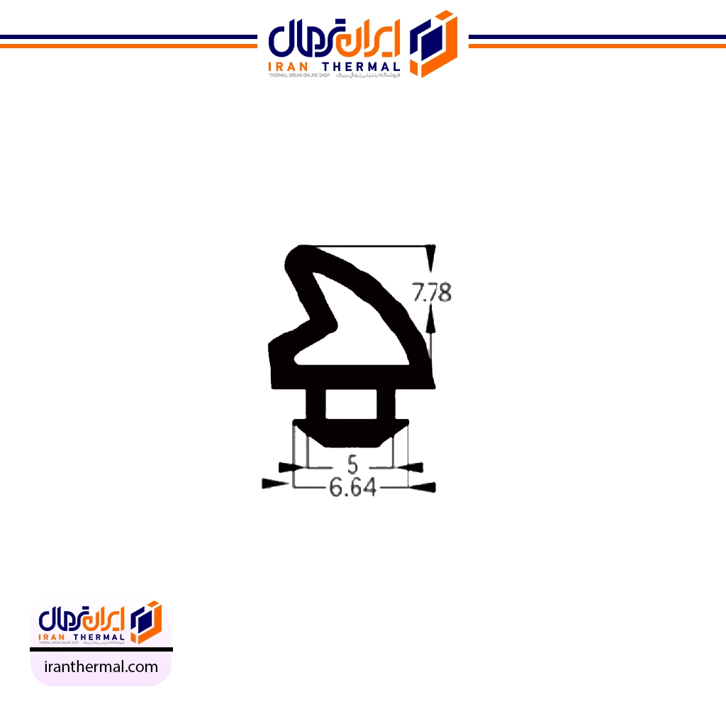 لاستیک در و پنجره مدل JM031 لاستیک در و پنجره مدل JM031 - Image 1