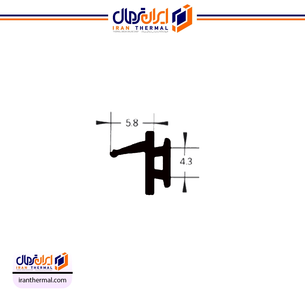 لاستیک در و پنجره مدل LIFT 60297 لاستیک در و پنجره مدل LIFT 60297 - Image 1