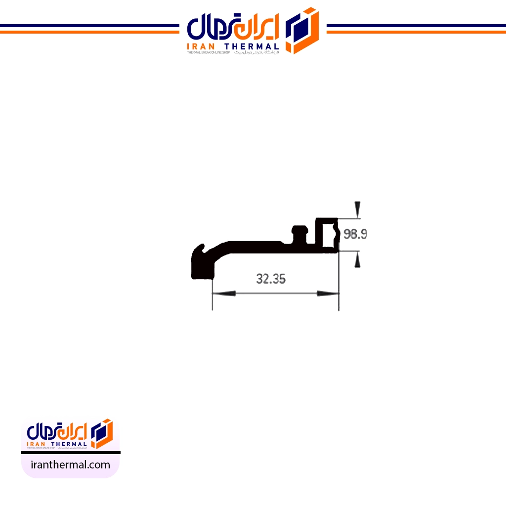 لاستیک در و پنجره مدل MOC TS77 لاستیک در و پنجره مدل MOC TS77 - Image 1