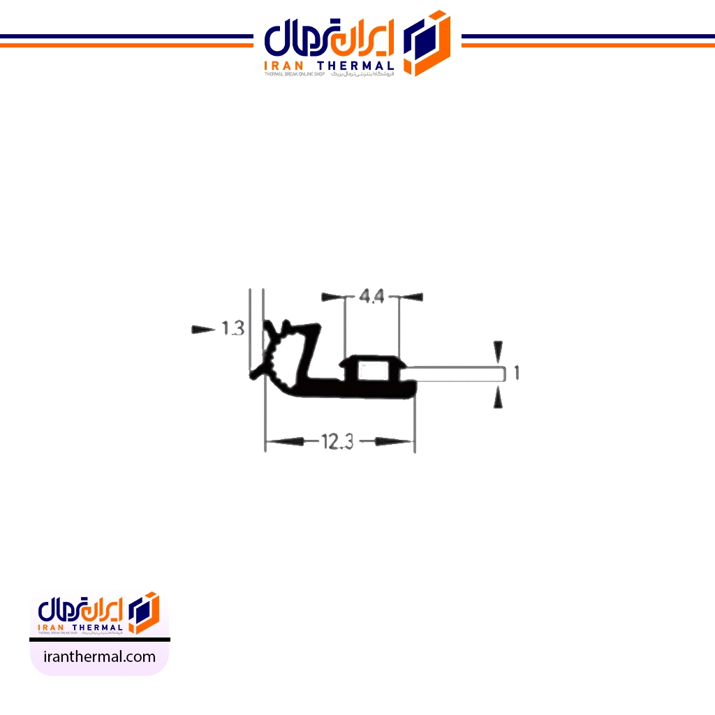 لاستیک در و پنجره مدل SC114 لاستیک در و پنجره مدل SC114 - Image 1