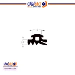 لاستیک شیشه گیر/ضربه گیر مدل B589