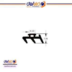 لاستیک شیشه گیر/ضربه گیر مدل GCP68