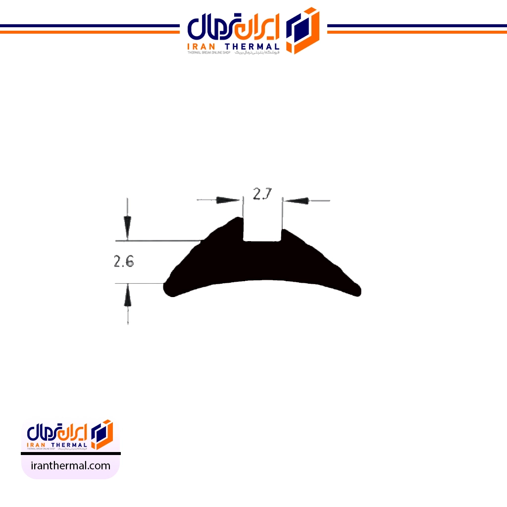لاستیک پشت زهوار مدل 1002.5 لاستیک پشت زهوار مدل 1002.5 - Image 1