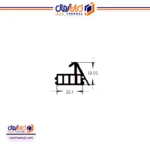 لاستیک کله غازی مدل GP6017