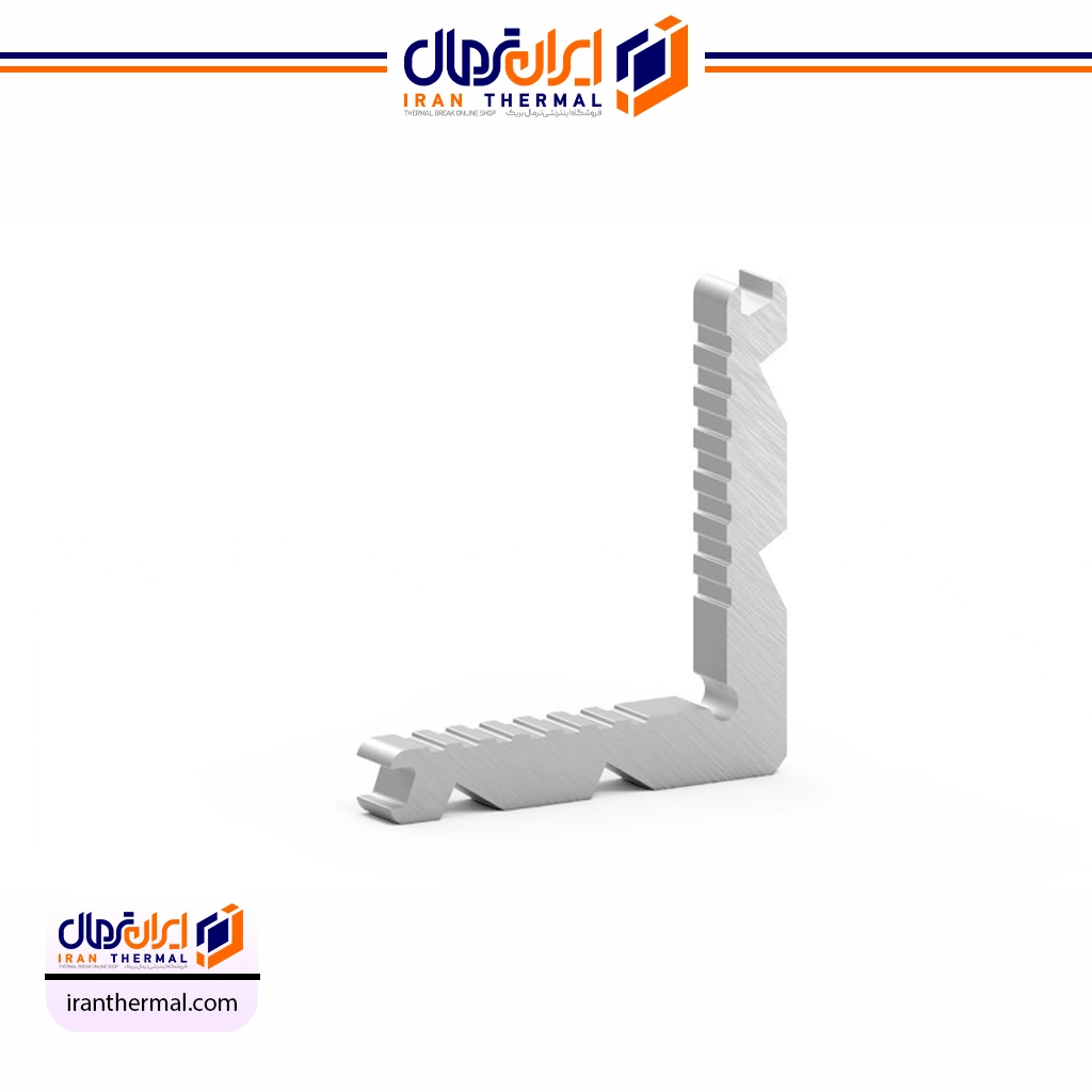 )L x فیکسر آلومینیومی پانچی ) 10.6 فيكسر پانجي 21627 تقويت شده (طول 10.6) - Image 1