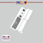 لولا درب دو تكه PVC خور قابل رگلاژ چپ سفيد